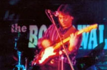 danny with guitar on stage